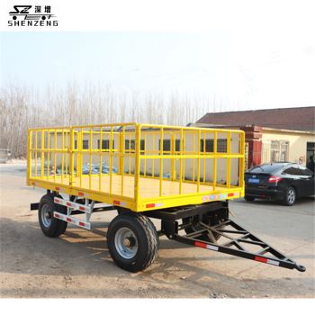 5吨护栏式平板拖车