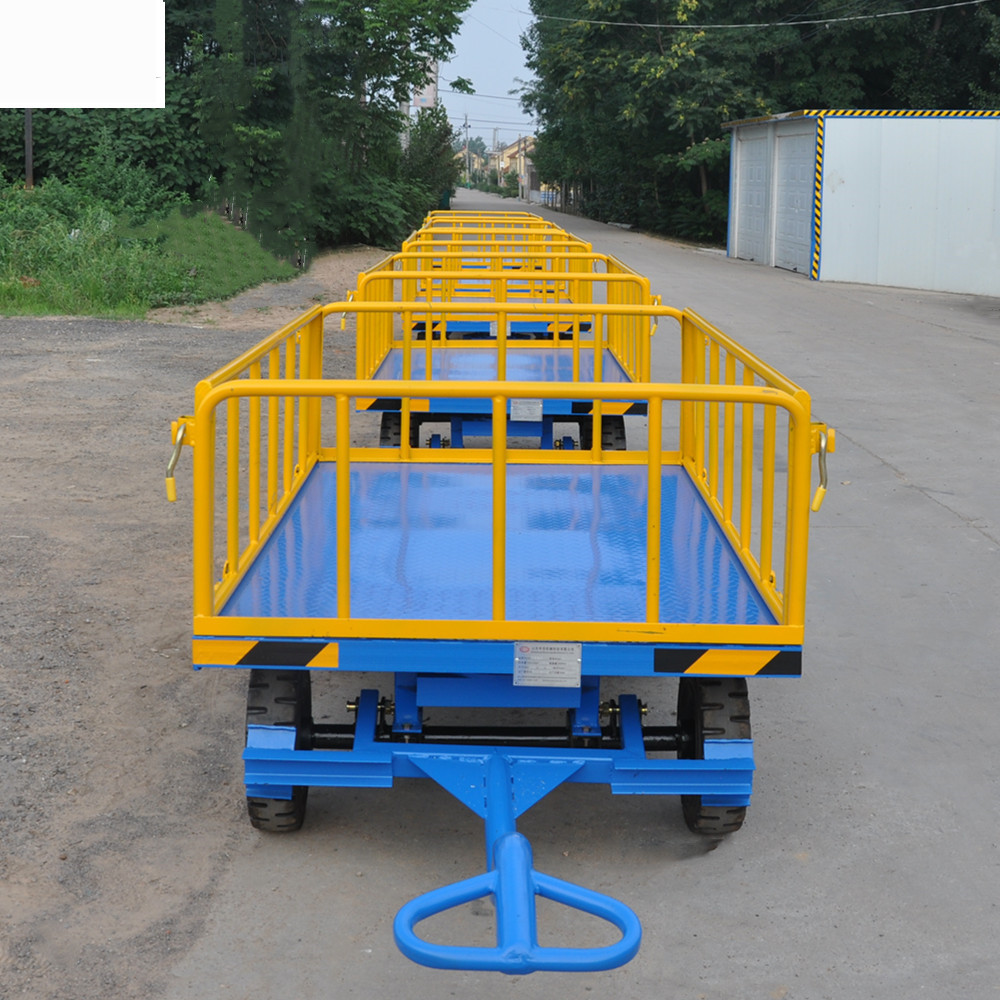 厂区搬运平板拖车