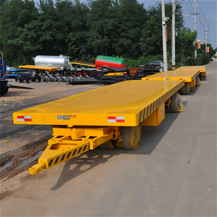 短途中转平板拖车