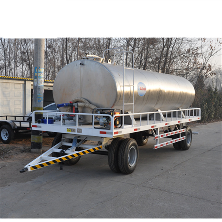 重型不锈钢水罐拖车