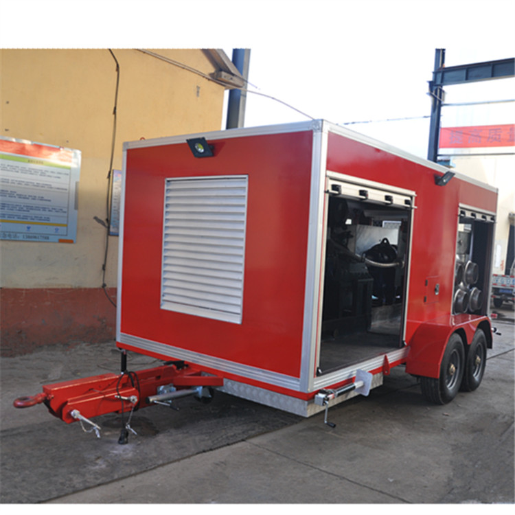 箱式泵组拖车