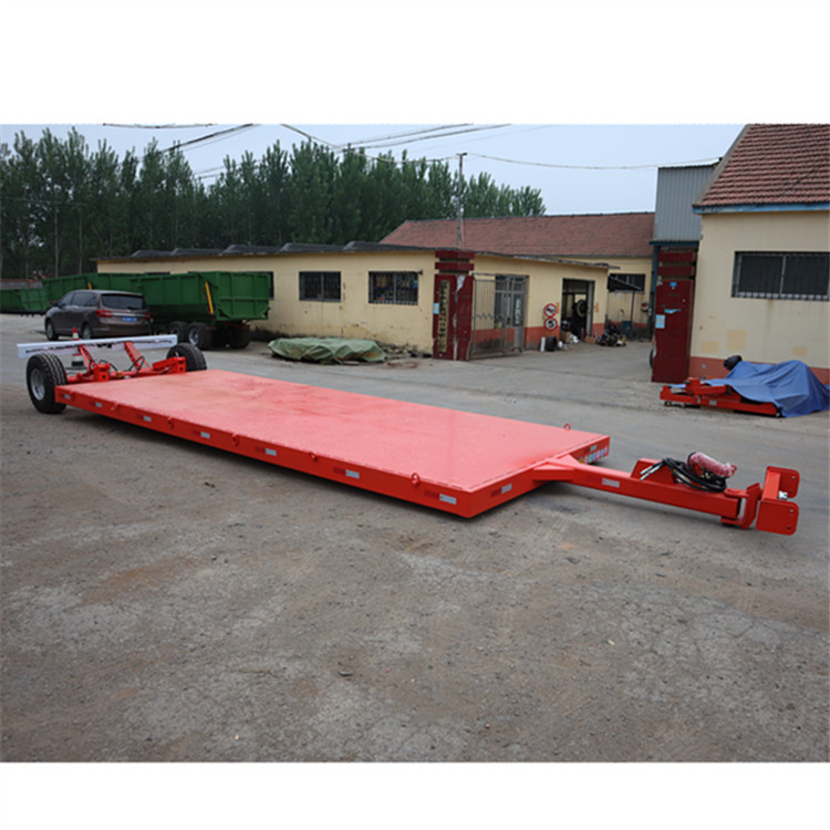 6吨播种机农用平板拖车