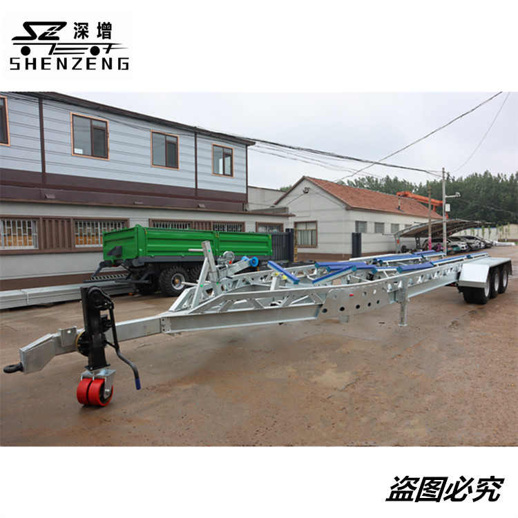 12吨船拖车