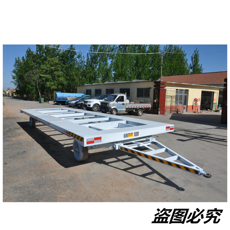 5吨框架平板拖车