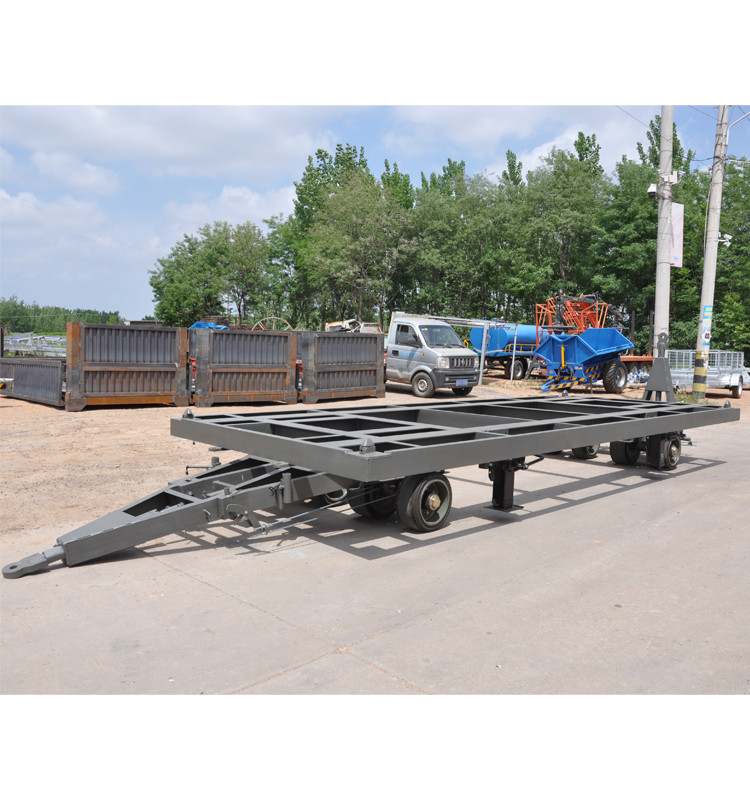 双向牵引骨架拖车