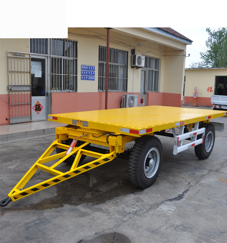 5吨货物运输平板拖车